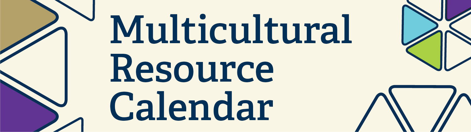 Multicultural Resource Calendar